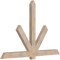 Ekena Millwork Kennewick Smooth Timber Gable Bracket, Douglas Fir, 84"W x 56"H x 3 1/2"D x 5 1/2"F, 16/12 Pitch GBW084X56X0406KEN00SDF - alternate 5